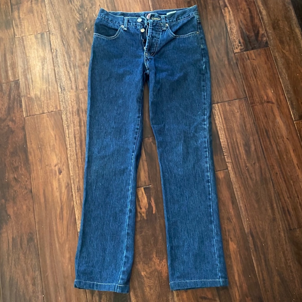 Vintage Paris Blues Originals Button Fly Blue Jeans